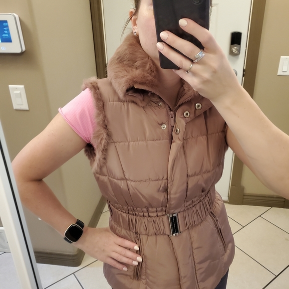 Aron Fashion Vest Faux Fur size M - Picture 7 of 9
